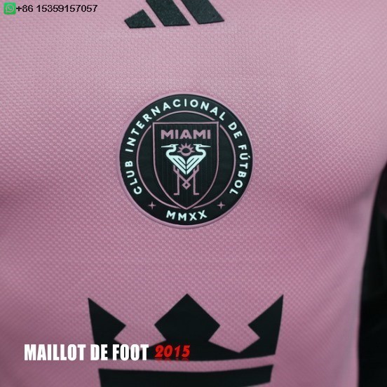 Maillot De Foot Domicile Joueurs Maillot Inter Miami 24/25