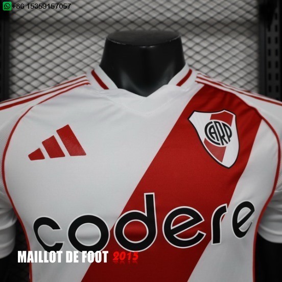 Maillot De Foot Domicile Joueurs Maillot River Plate 24/25