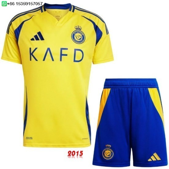 Maillot De Foot Domicile Maillot Ensemble Complet Homme Al Nassr 24/25