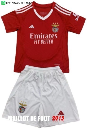 Maillot De Foot Domicile Maillot Ensemble Complet Homme Benfica 24/25