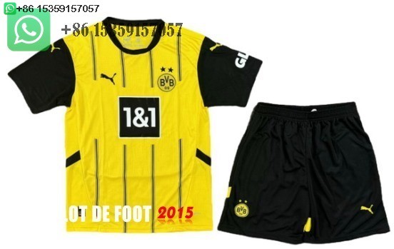 Maillot De Foot Domicile Maillot Ensemble Complet Homme Borussia Dortmund 24/25