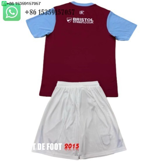 Maillot De Foot Domicile Maillot Ensemble Complet Homme Burnley 24/25