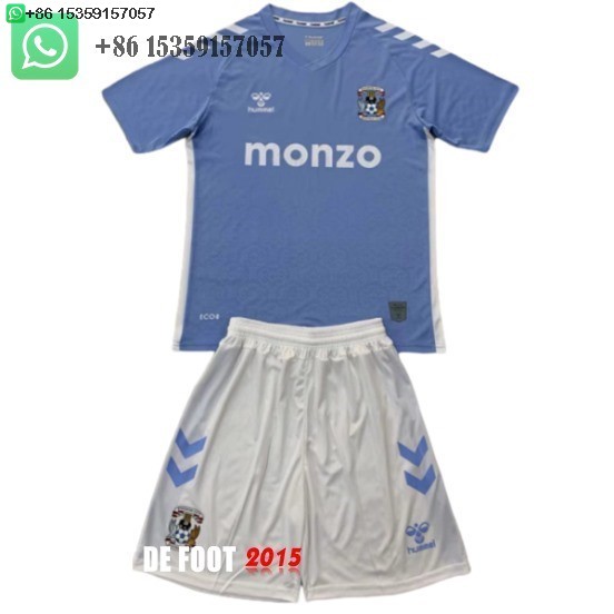 Maillot De Foot Domicile Maillot Ensemble Complet Homme Coventry City 24/25