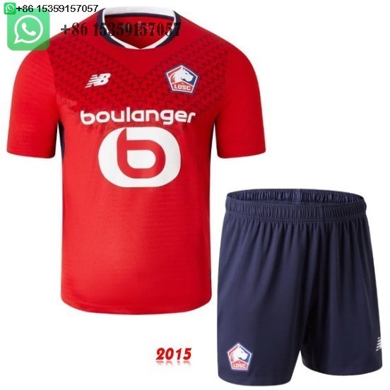 Maillot De Foot Domicile Maillot Ensemble Complet Homme Lille 24/25