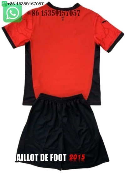 Maillot De Foot Domicile Maillot Ensemble Complet Homme Rennais 24/25