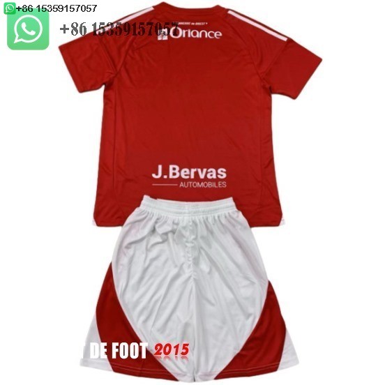 Maillot De Foot Domicile Maillot Ensemble Complet Homme Stade Brestois 24/25