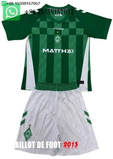 Maillot De Foot Domicile Maillot Ensemble Complet Homme Werder Bremen 24/25