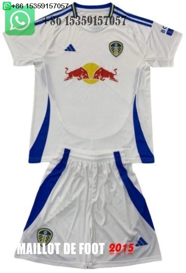 Maillot De Foot Domicile Maillot Maillot Ensemble Complet Homme Leeds United 24/25