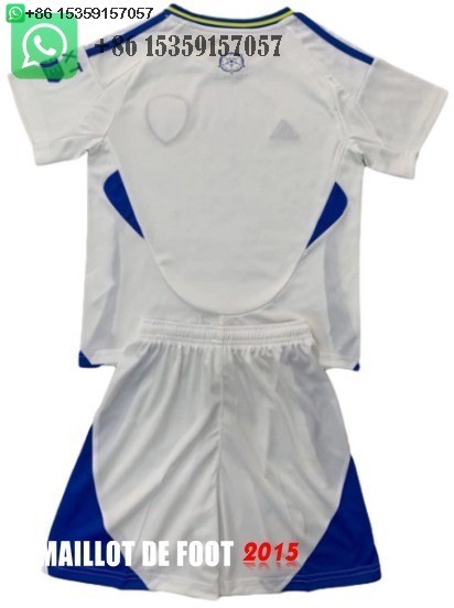 Maillot De Foot Domicile Maillot Maillot Ensemble Complet Homme Leeds United 24/25