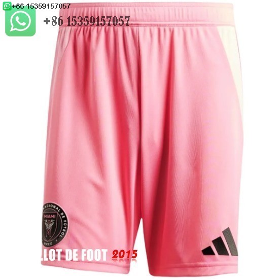 Maillot De Foot Domicile Pantalon Inter Miami 25/26