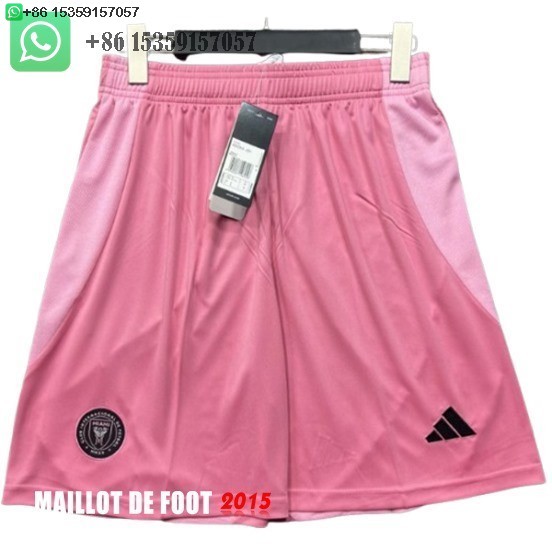 Maillot De Foot Domicile Pantalon Inter Miami 25/26