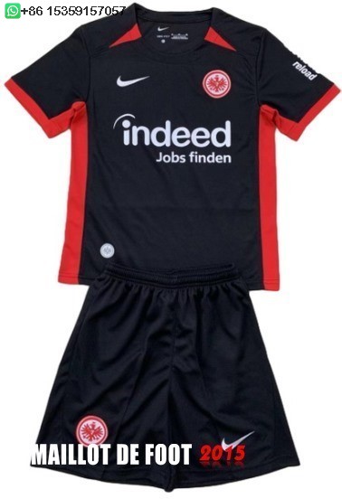 Maillot De Foot Exterieur Conjunto De Enfant Eintracht Frankfurt 24/25