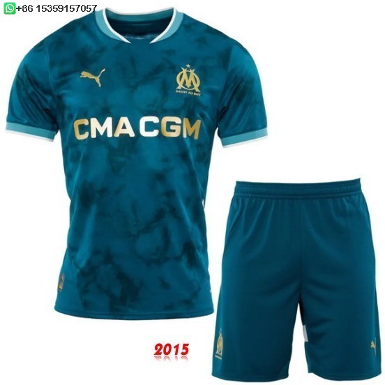Maillot De Foot Exterieur Conjunto De Enfant Marseille 24/25