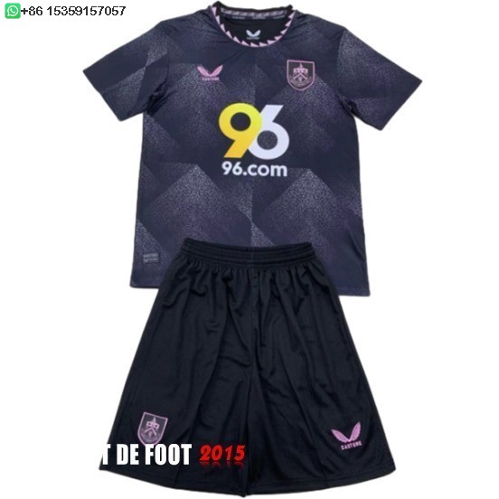 Maillot De Foot Exterieur Maillot Ensemble Complet Homme Burnley 24/25