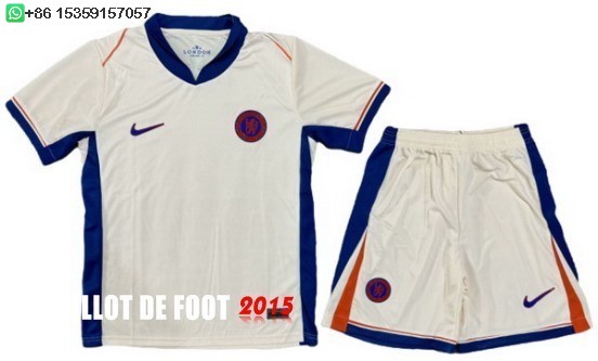 Maillot De Foot Exterieur Maillot Ensemble Complet Homme Chelsea 24/25