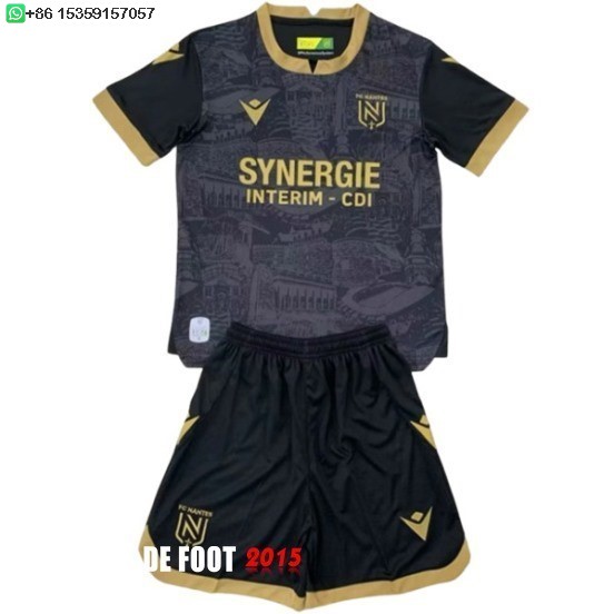 Maillot De Foot Exterieur Maillot Ensemble Complet Homme Nantes 24/25