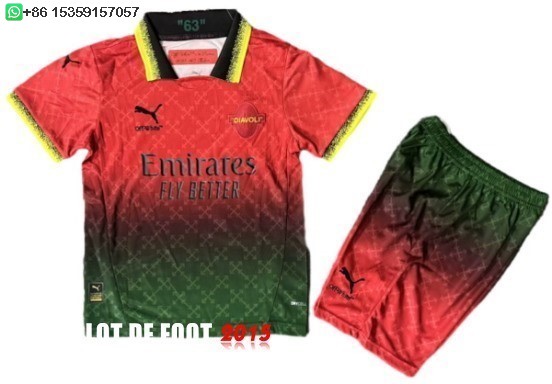 Maillot De Foot Fourth Conjunto De Enfant AC Milan 24/25