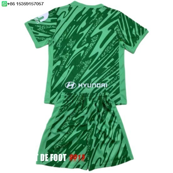 Maillot De Foot Gardien Conjunto De Enfant Atlético Madrid 24/25 Vert