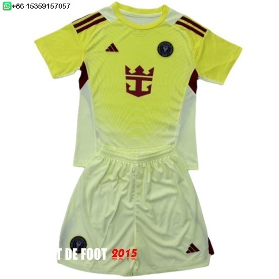 Maillot De Foot Gardien Conjunto De Enfant Inter Miami 25/26