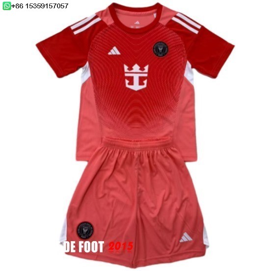 Maillot De Foot Gardien Conjunto De Enfant Inter Miami 25/26 Rouge
