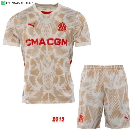 Maillot De Foot Gardien Conjunto De Enfant Marseille 24/25