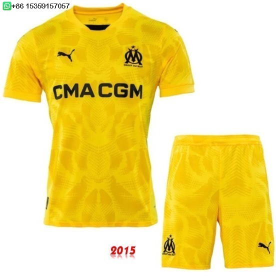 Maillot De Foot Gardien Conjunto De Enfant Marseille 24/25 I