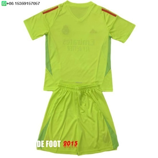 Maillot De Foot Gardien Conjunto De Enfant Real Madrid 24/25