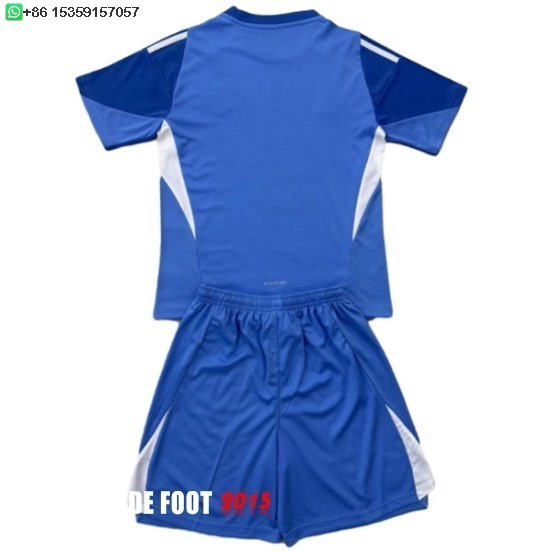 Maillot De Foot Gardien Conjunto De Enfant Real Madrid 25/26 Bleu