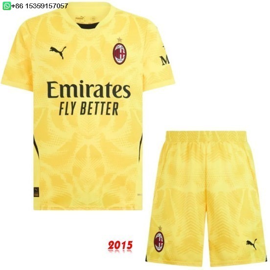 Maillot De Foot Gardien Maillot Ensemble Complet Homme AC Milan 24/25