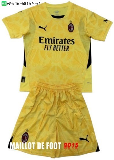 Maillot De Foot Gardien Maillot Ensemble Complet Homme AC Milan 24/25