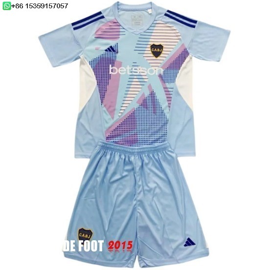 Maillot De Foot Gardien Maillot Ensemble Complet Homme Boca Juniors 24/25 Bleu