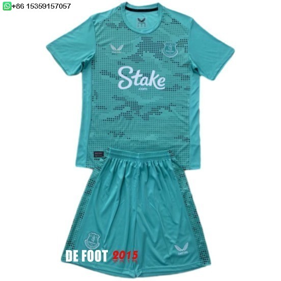 Maillot De Foot Gardien Maillot Ensemble Complet Homme Everton 24/25 Bleu