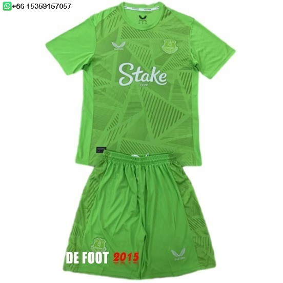 Maillot De Foot Gardien Maillot Ensemble Complet Homme Everton 24/25 Vert