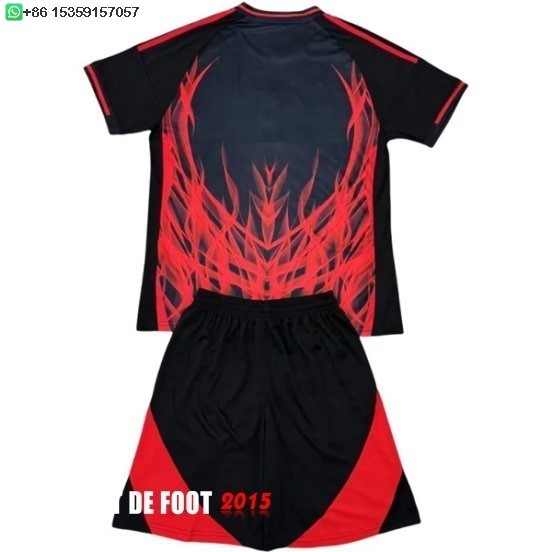 Maillot De Foot Spécial Conjunto De Enfant Benfica 24/25 Noir Rouge