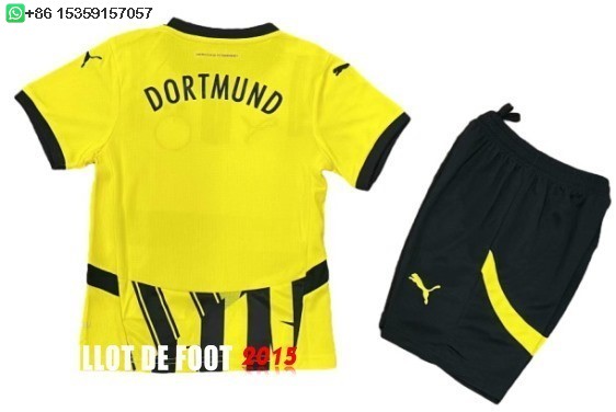 Maillot De Foot Spécial Conjunto De Enfant Borussia Dortmund 24/25 Jaune