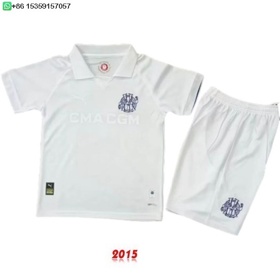 Maillot De Foot Spécial Conjunto De Enfant Marseille 24/25 Blanc