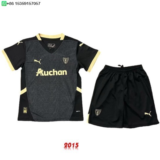 Maillot De Foot Spécial Conjunto De Enfant RC Lens 24/25 Noir
