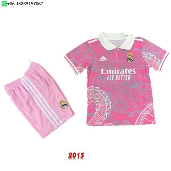 Maillot De Foot Spécial Conjunto De Enfant Real Madrid 25/26 Rose