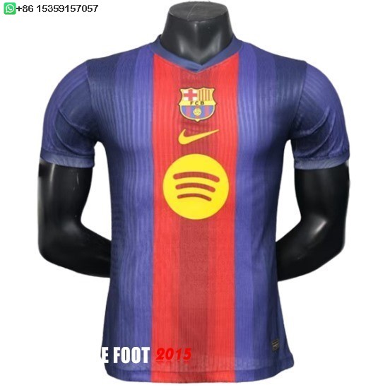 Maillot De Foot Spécial Joueurs Maillot Barcelona 25/26 Bleu Rouge