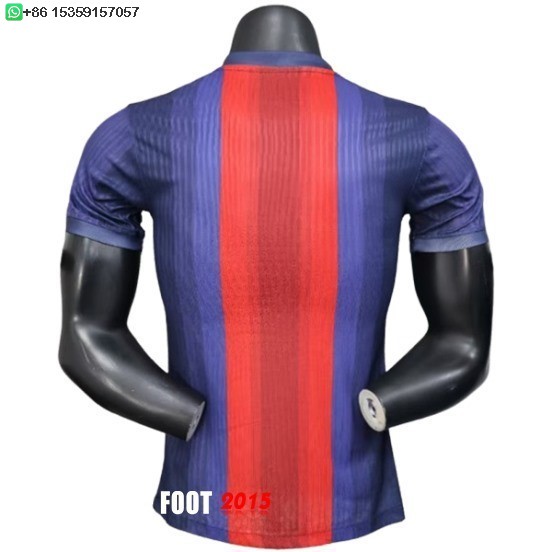 Maillot De Foot Spécial Joueurs Maillot Barcelona 25/26 Bleu Rouge