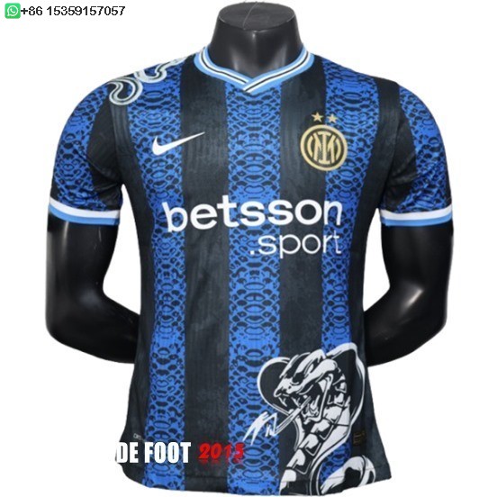 Maillot De Foot Spécial Joueurs Maillot Inter Milán 25/26 Bleu