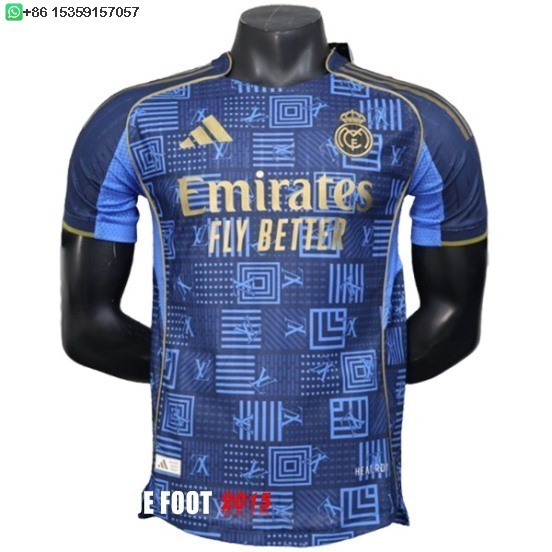 Maillot De Foot Spécial Joueurs Maillot Real Madrid 25/26 Bleu