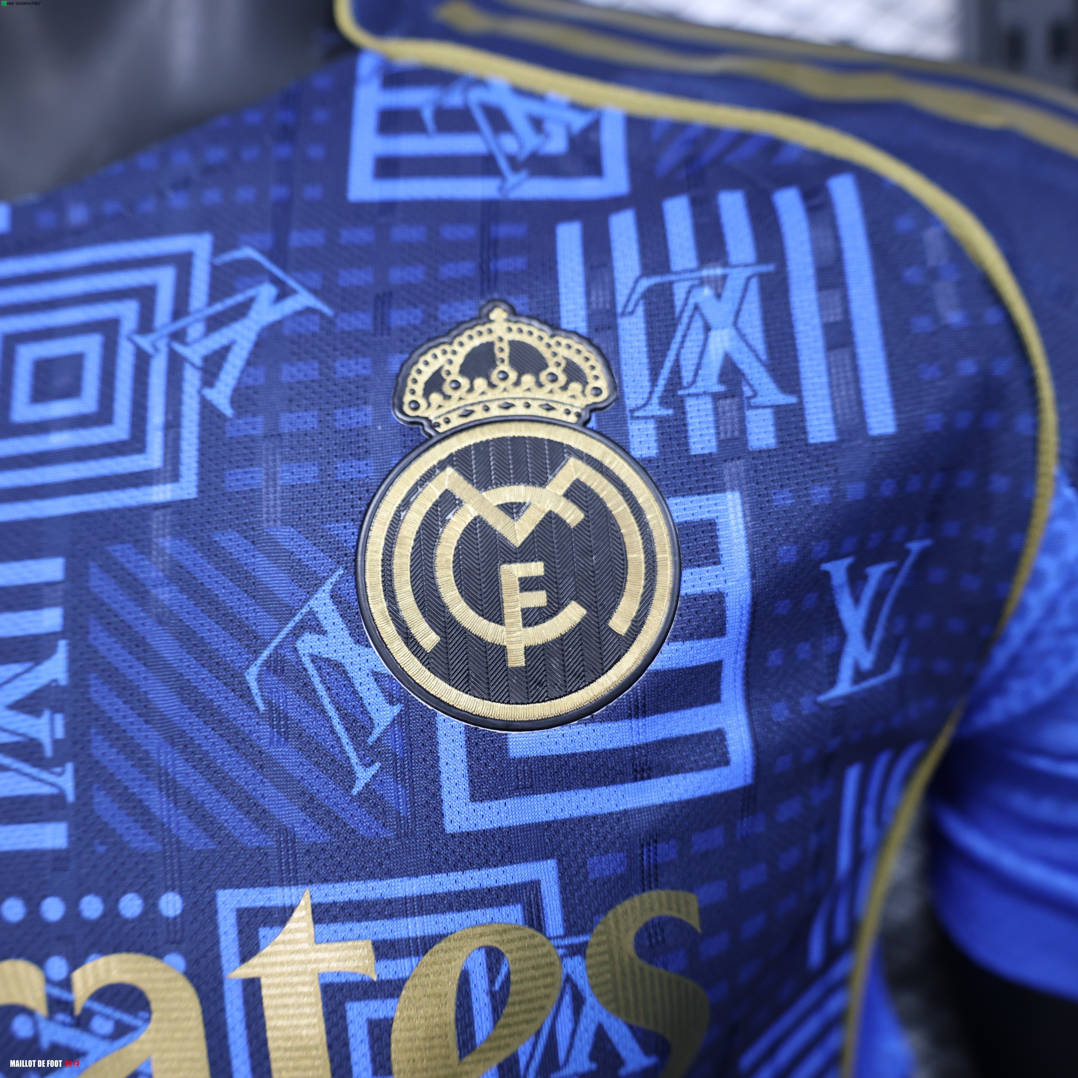 Maillot De Foot Spécial Joueurs Maillot Real Madrid 25/26 Bleu