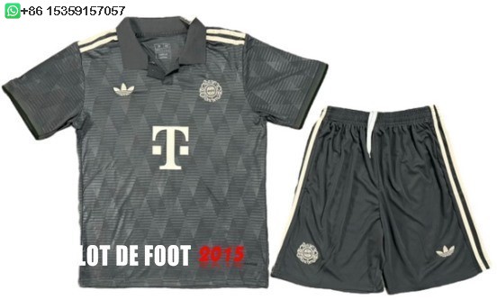 Maillot De Foot Spécial Maillot Ensemble Complet Homme Bayern Munich 24/25 Gris