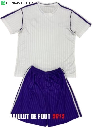 Maillot De Foot Spécial Maillot Ensemble Complet Homme Real Madrid 25/26 Blanc Purpura