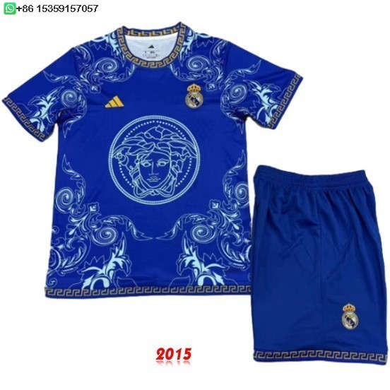 Maillot De Foot Spécial Maillot Ensemble Complet Homme Real Madrid 25/26 Bleu