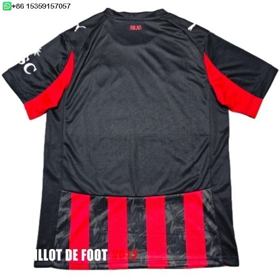 Maillot De Foot Thailande Domicile Concept Maillot AC Milan 25/26