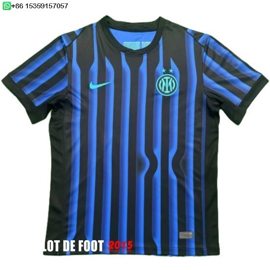 Maillot De Foot Thailande Domicile Concept Maillot Inter Milán 25/26 I