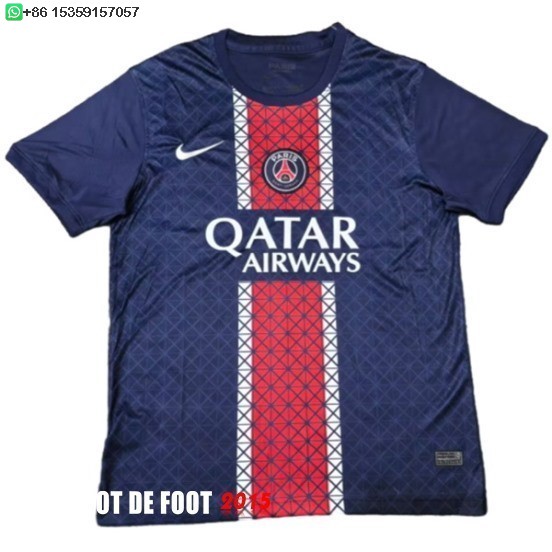 Maillot De Foot Thailande Domicile Concept Maillot Paris Saint Germain 25/26