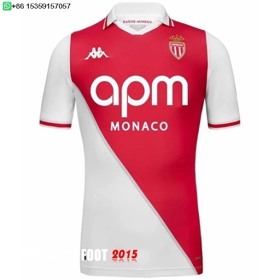 Maillot De Foot Thailande Domicile Maillot AS Monaco 24/25